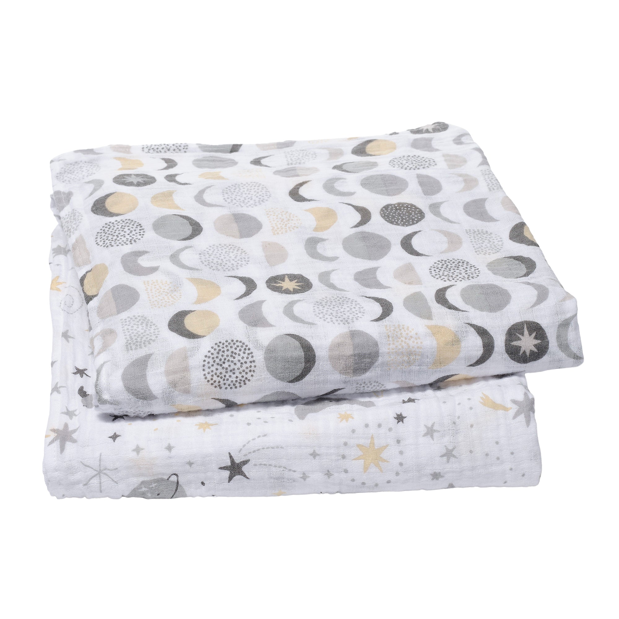 Little Star Cotton Muslin Swaddle Blankets by Bedtime Originals