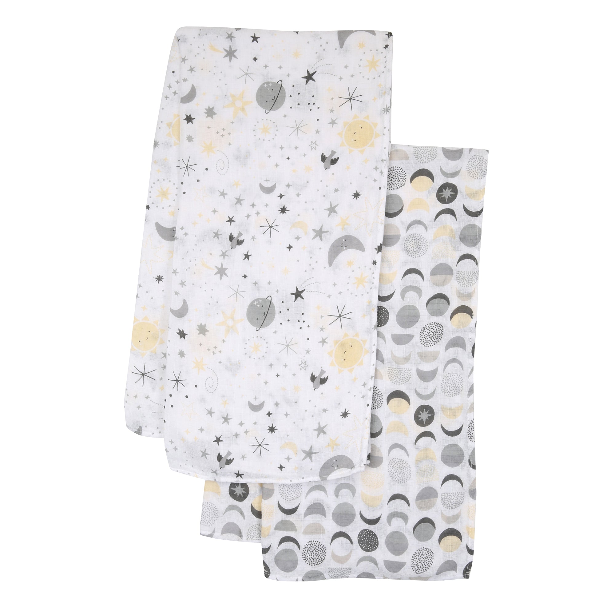 Little Star Cotton Muslin Swaddle Blankets by Bedtime Originals
