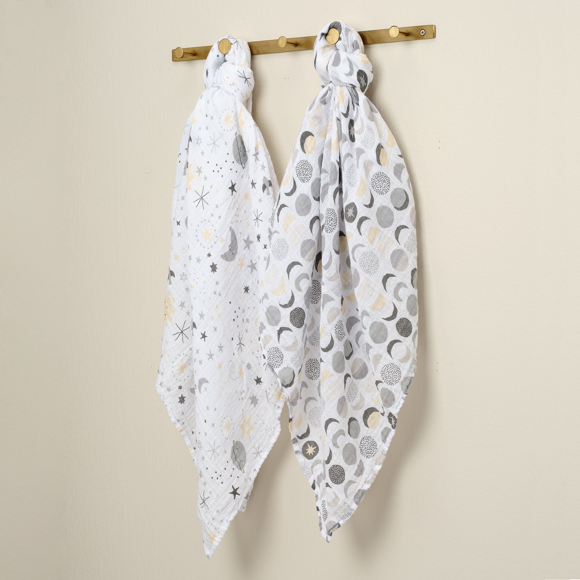 Little Star Cotton Muslin Swaddle Blankets by Bedtime Originals