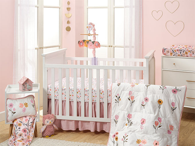 DEPARTMENT BABIES 天使 セット Little Garden Felt Flowers Musical Baby Crib Mobile Soother Toy