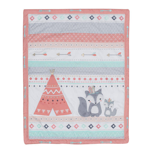 Little Spirit 3-Piece Crib Bedding Set by Lambs & Ivy