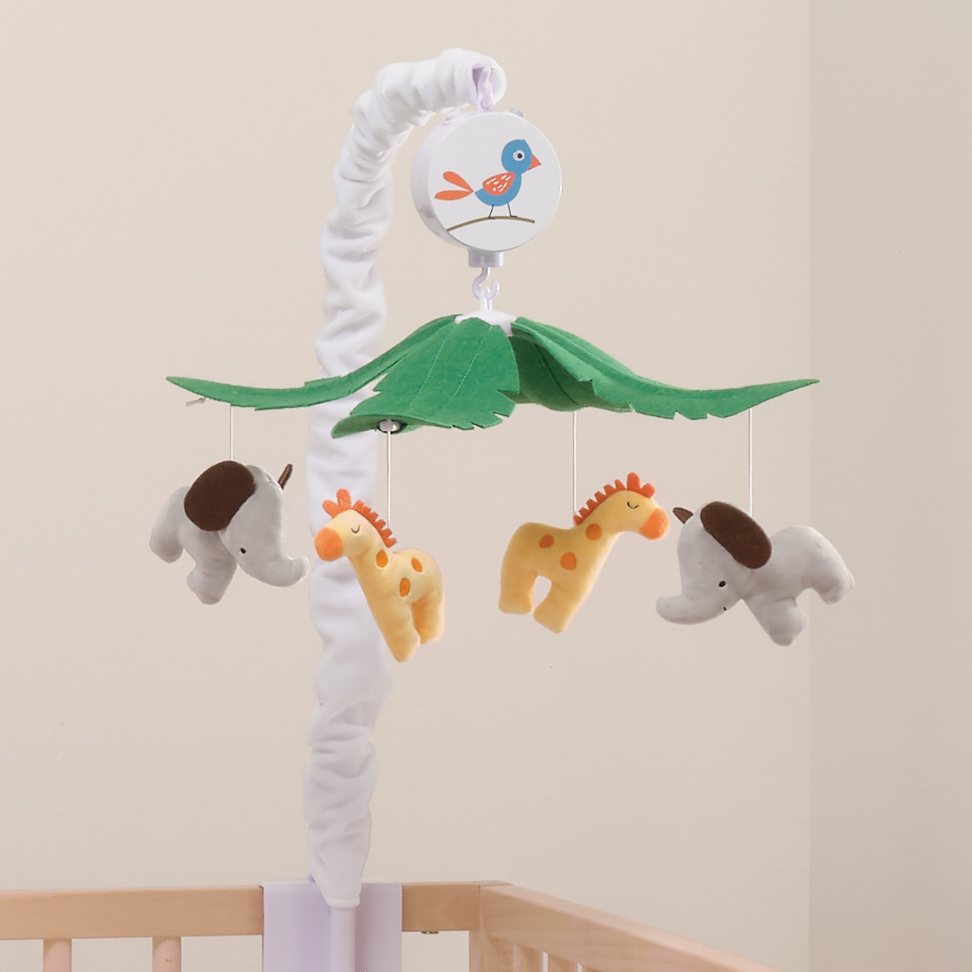 Lollipop Jungle Musical Baby Crib Mobile by Bedtime Originals