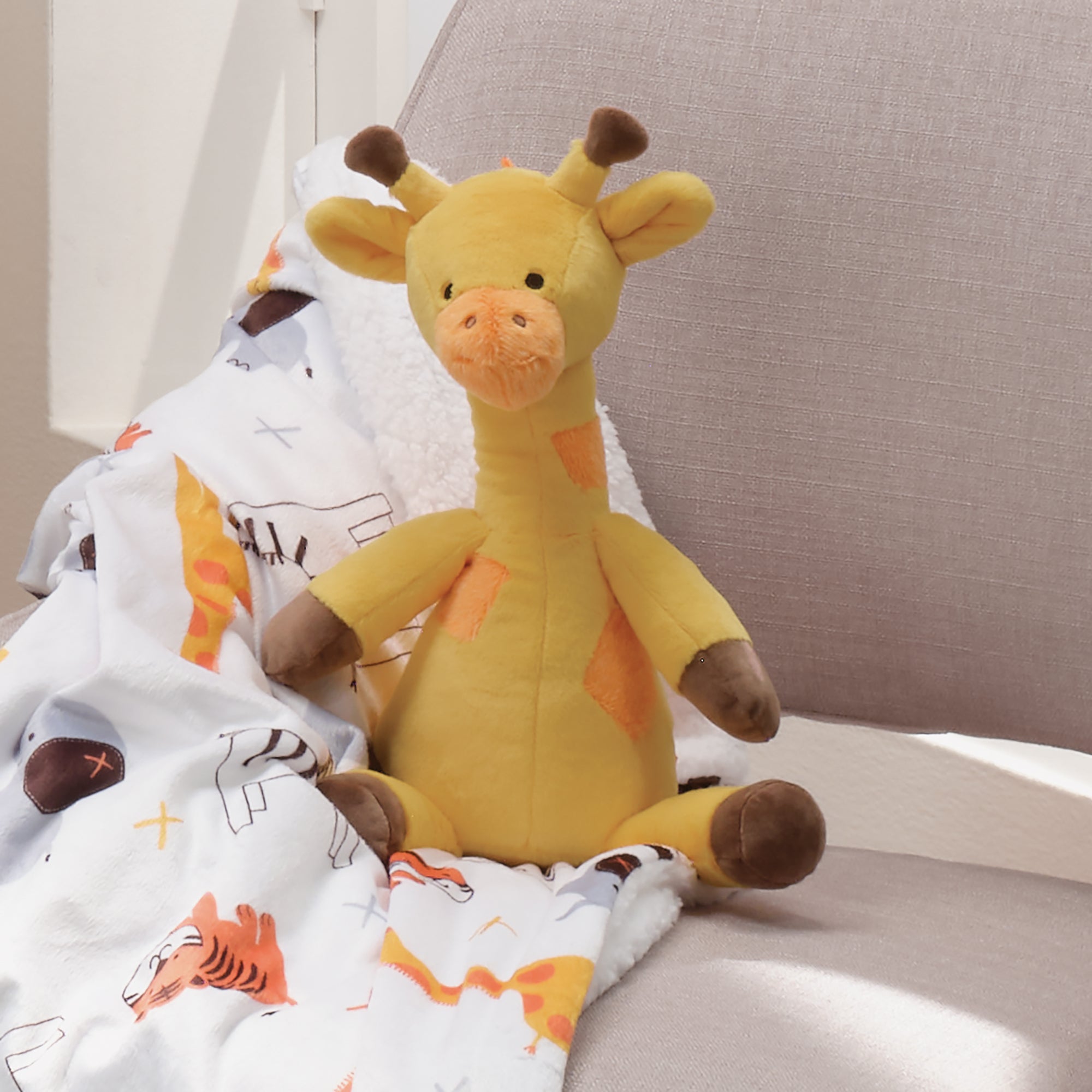 Lollipop Jungle Plush Giraffe Stuffed Animal Toy Butterscotch