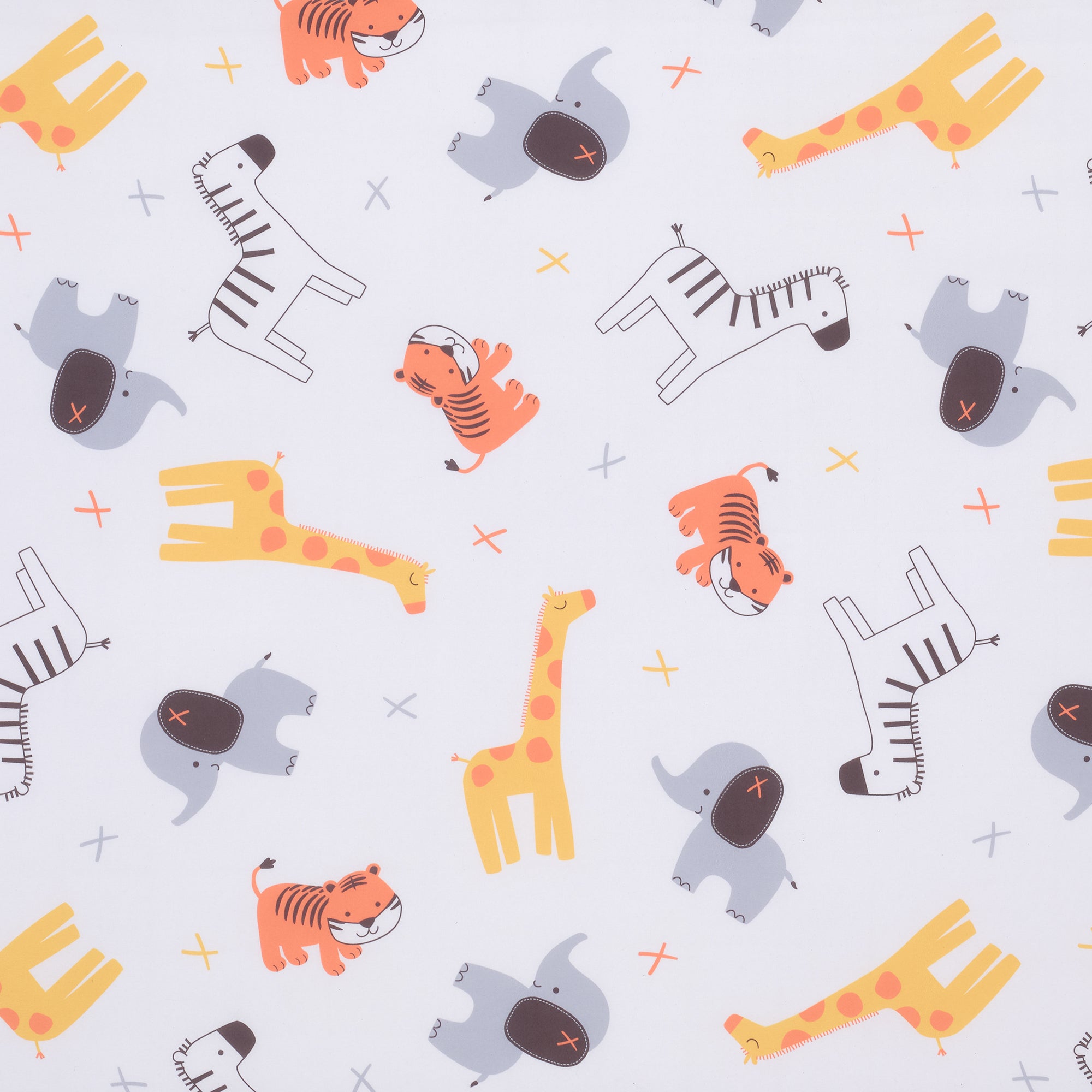 Lollipop Jungle Fitted Crib Sheet by Bedtime Originals