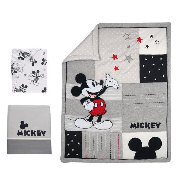 Magical Mickey Mouse 3-Piece Crib Bedding Set by Lambs & Ivy