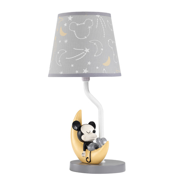 Mickey Mouse Lamp with Shade & Bulb by Lambs & Ivy