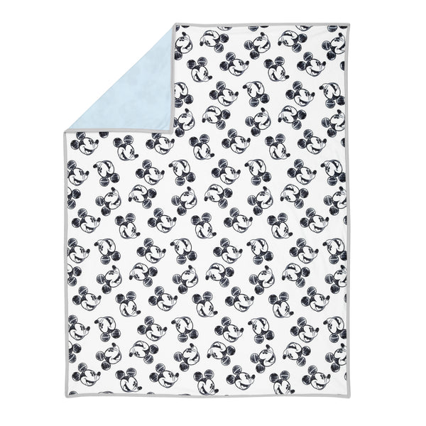 MICKEY MOUSE Baby Blanket - Allover by Lambs & Ivy