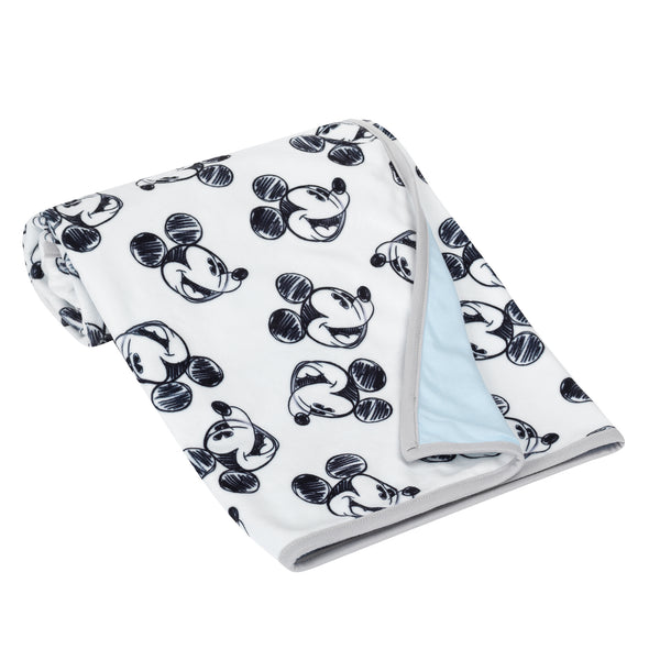 MICKEY MOUSE Baby Blanket - Allover by Lambs & Ivy