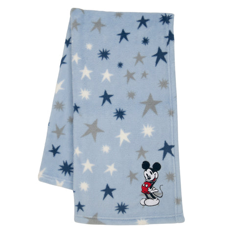 Mickey Mouse Star Baby Blanket by Lambs & Ivy