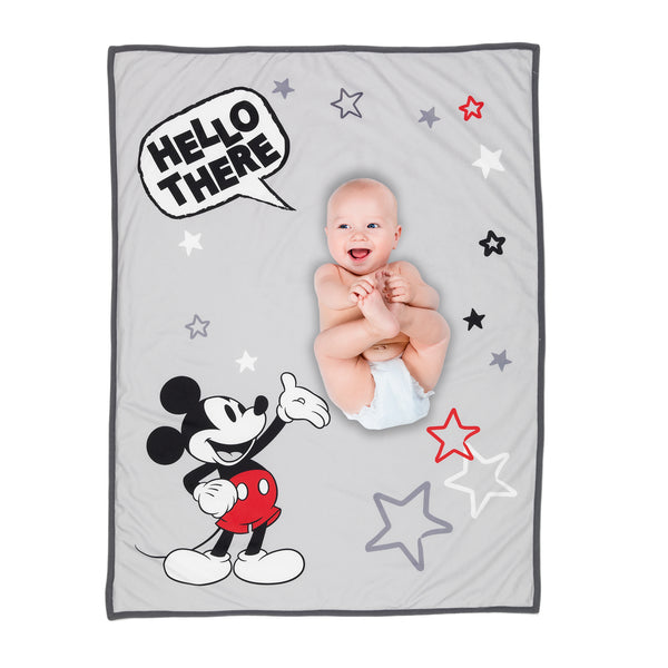 MICKEY MOUSE Picture Perfect Baby Blanket by Lambs & Ivy