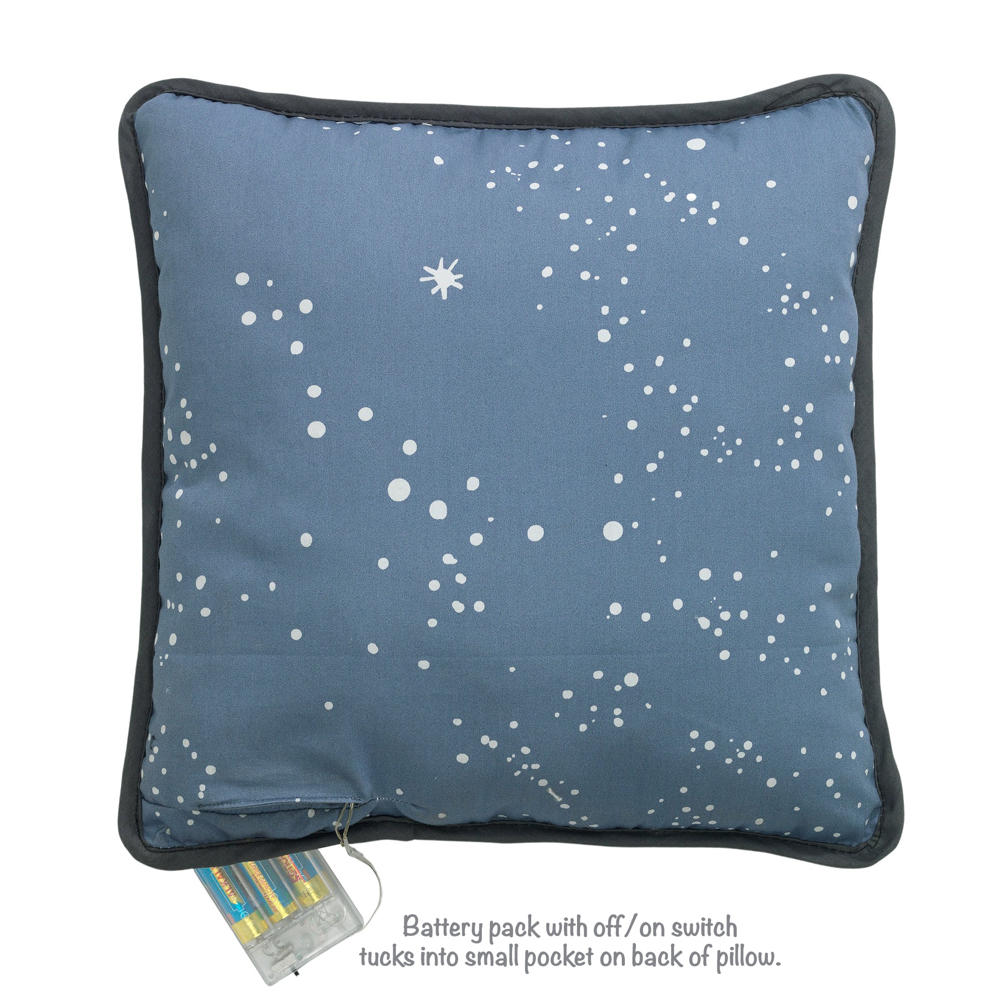 Star Wars Galaxy Light-Up Throw Pillow by Lambs & Ivy