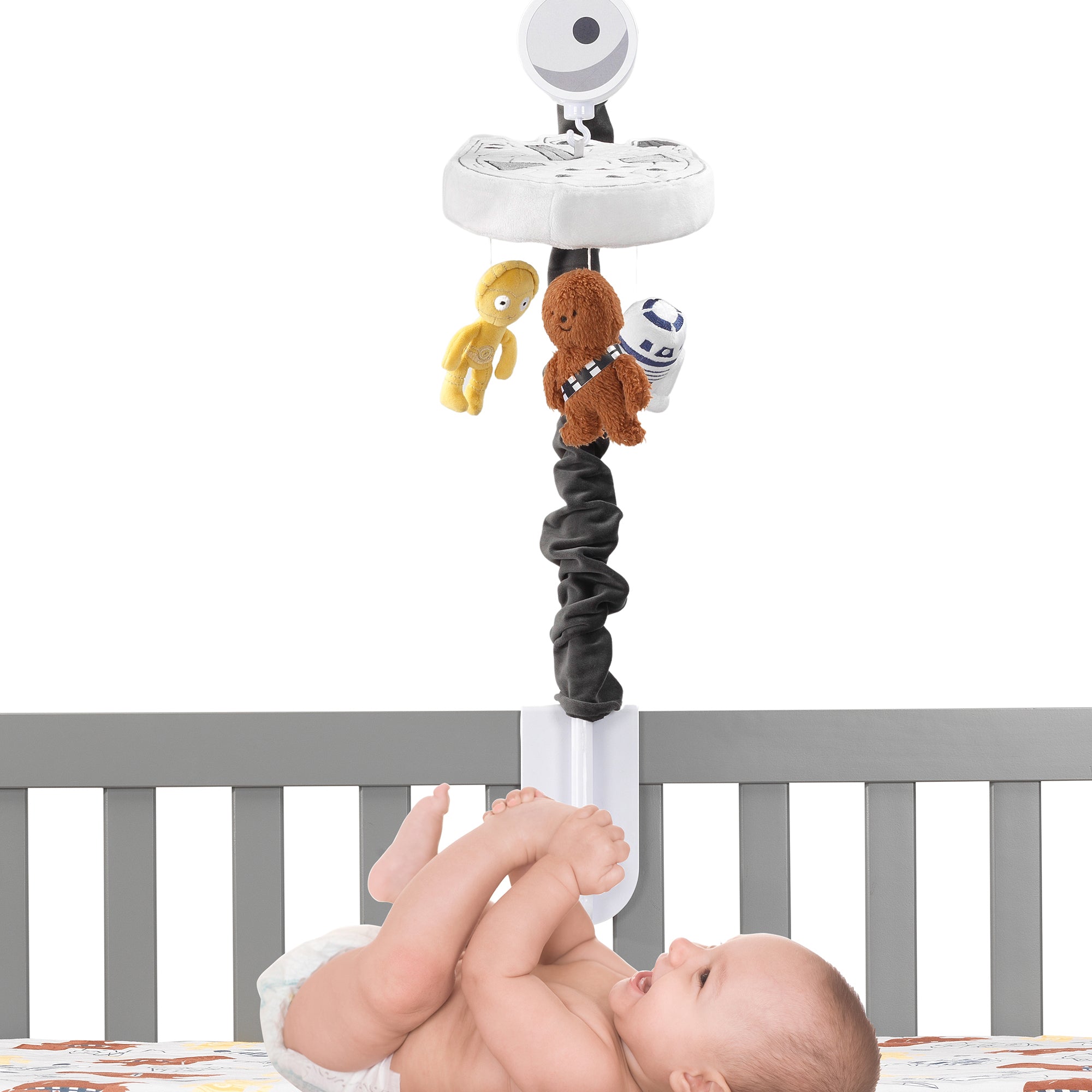 Star Wars Millennium Falcon Musical Baby Crib Mobile by Lambs & Ivy
