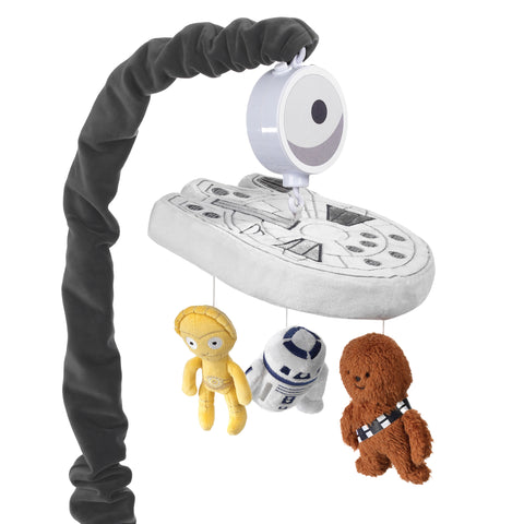 Star Wars Millennium Falcon Musical Baby Crib Mobile by Lambs & Ivy