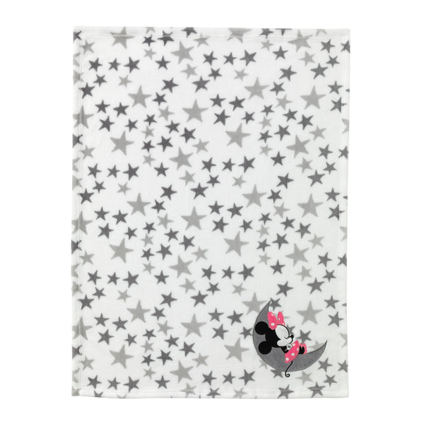 Minnie Mouse Baby Blanket by Lambs & Ivy