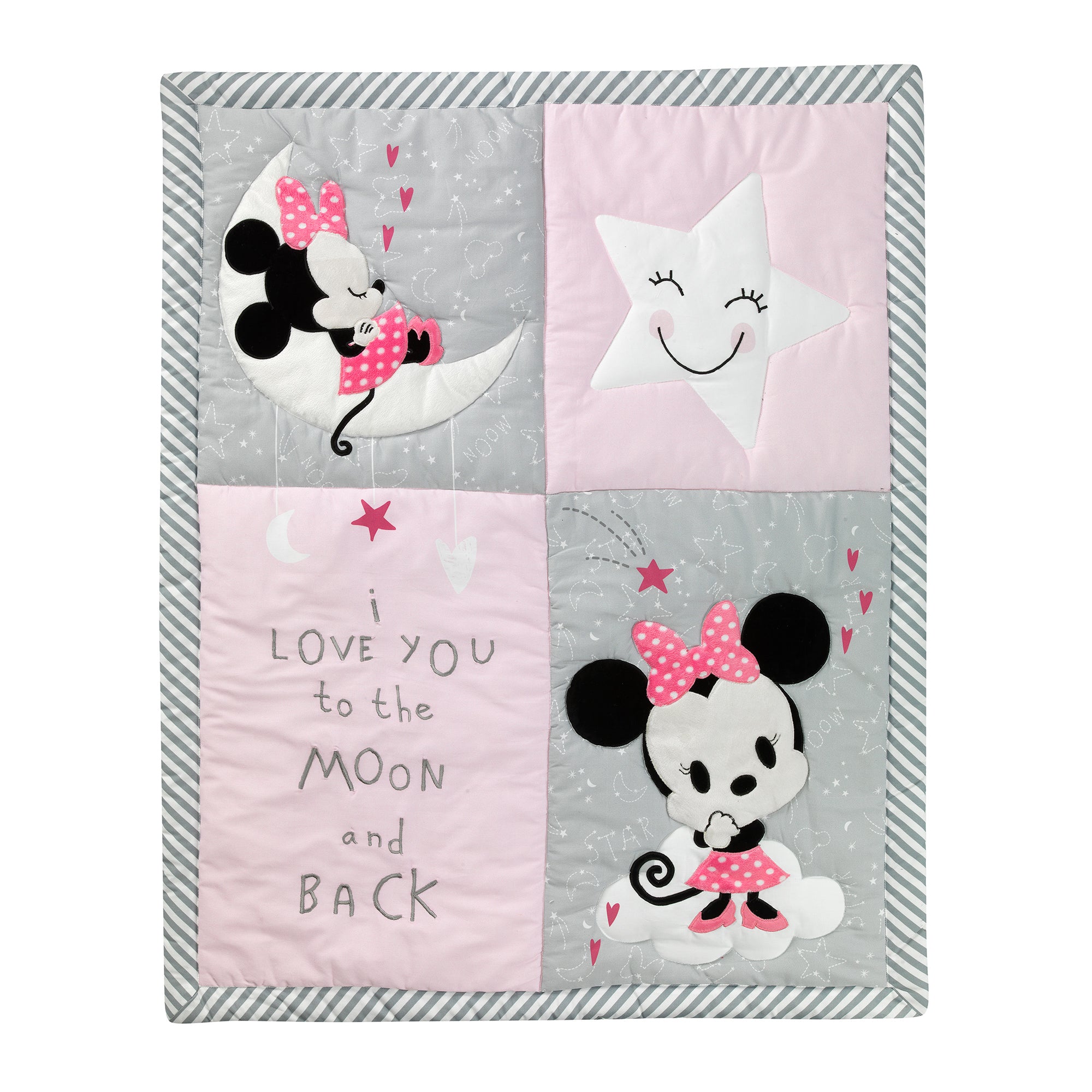 minnie mouse crib sheet