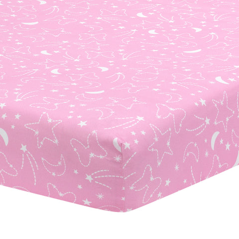 Minnie Mouse Fitted Crib Sheet by Lambs & Ivy