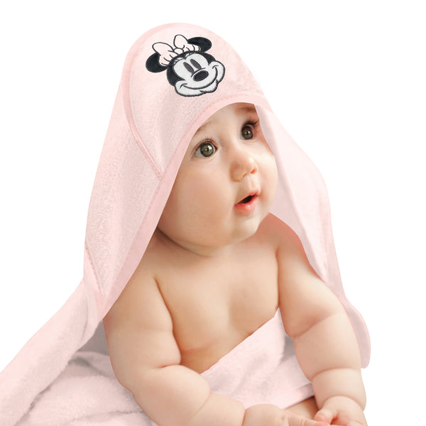 Sweetheart Minnie Hooded Bath Towel by Lambs & Ivy