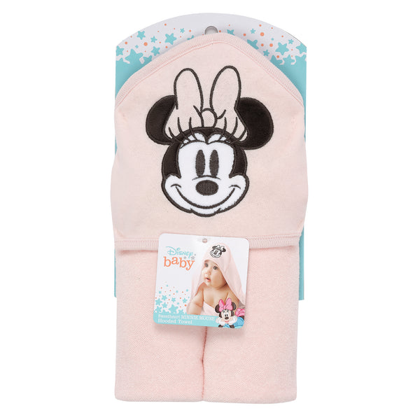 Sweetheart Minnie Hooded Bath Towel by Lambs & Ivy