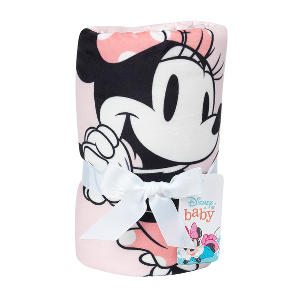 MINNIE MOUSE Picture Perfect Baby Blanket by Lambs & Ivy