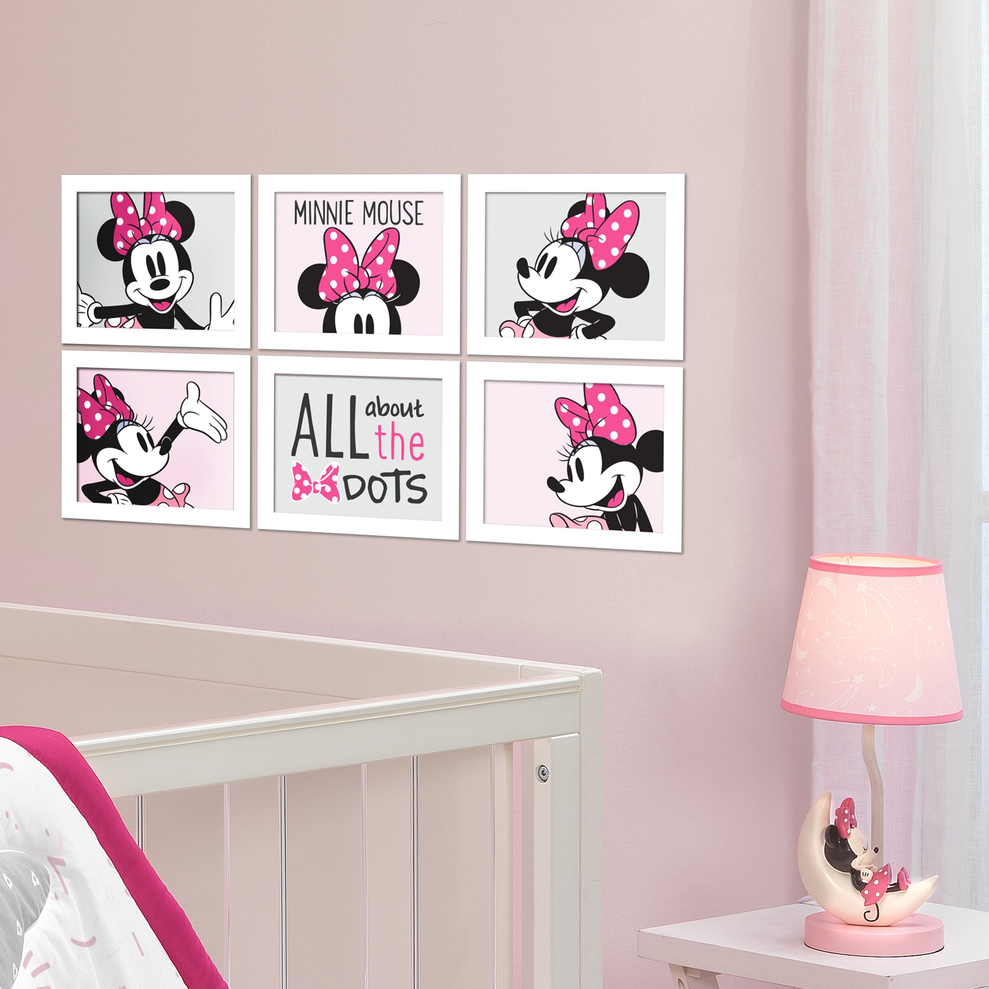 Minnie Mouse Unframed Wall Art by Lambs & Ivy
