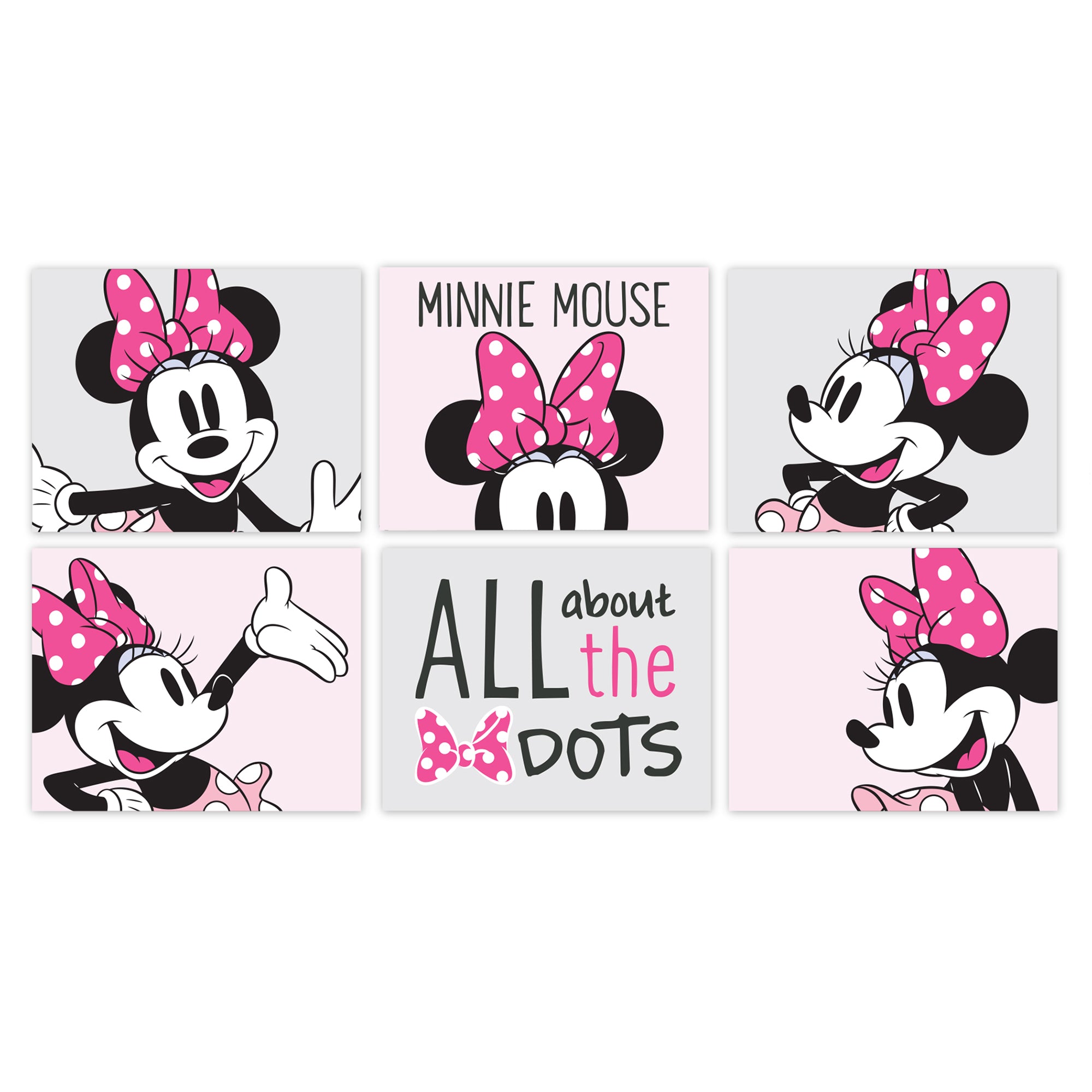 Minnie Mouse Unframed Wall Art by Lambs & Ivy