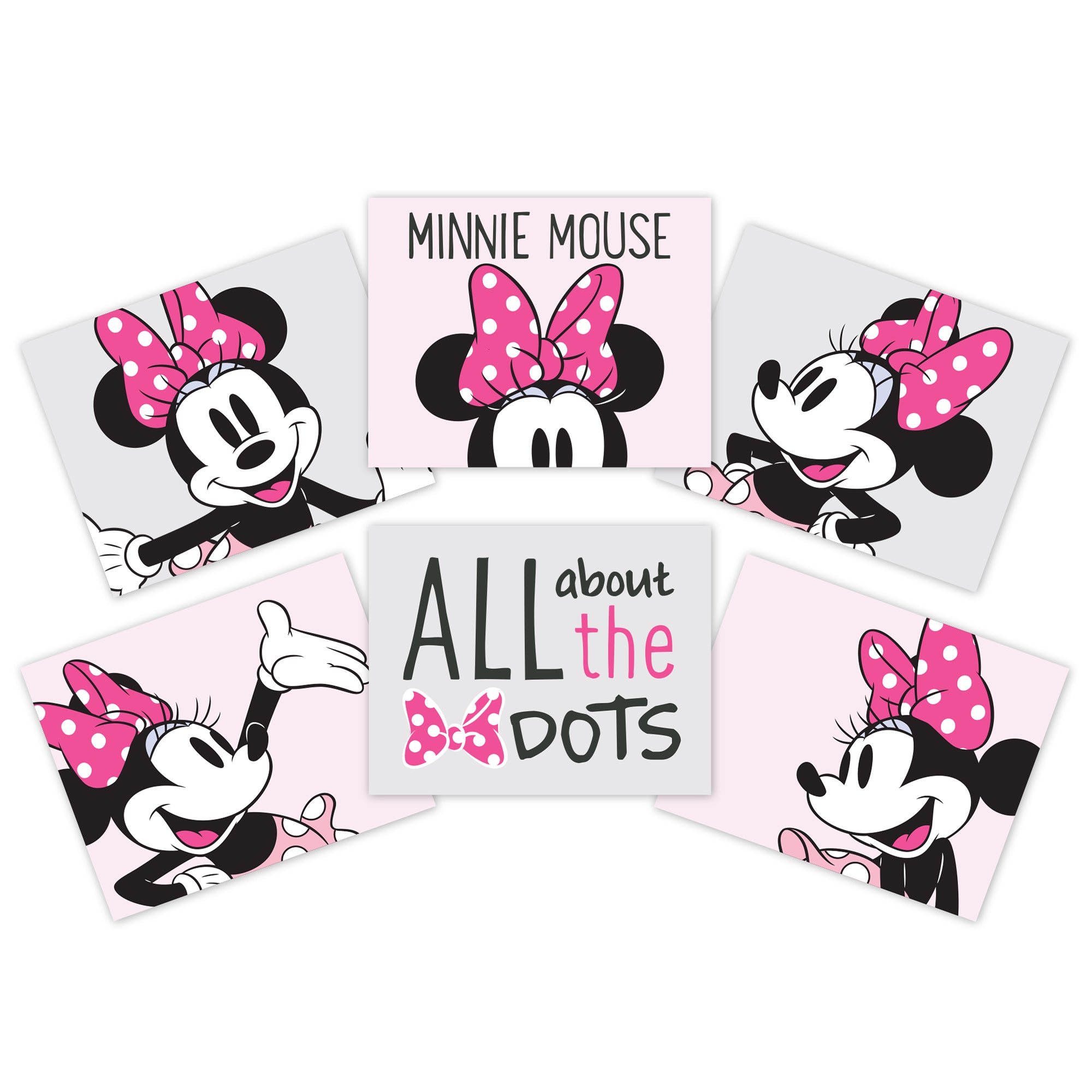 Minnie Mouse Unframed Wall Art by Lambs & Ivy