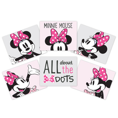 Minnie Mouse Unframed Wall Art by Lambs & Ivy