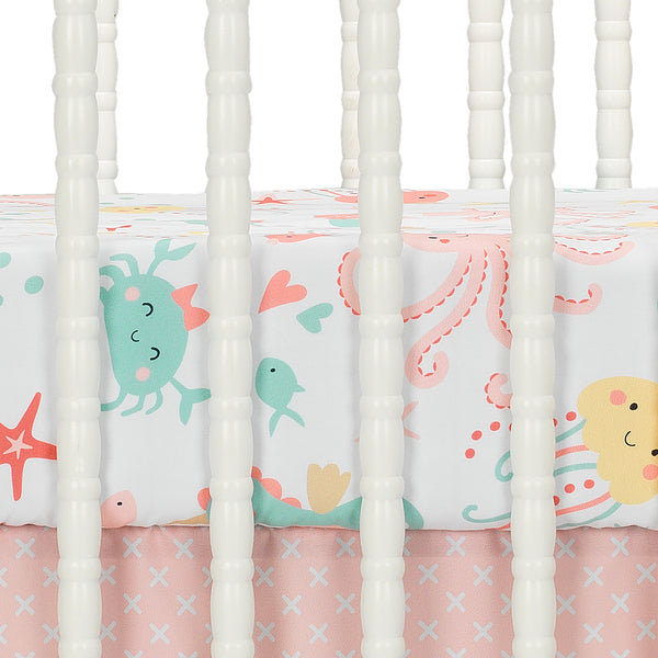 Ocean Mist 3-Piece Crib Bedding Set by Bedtime Originals