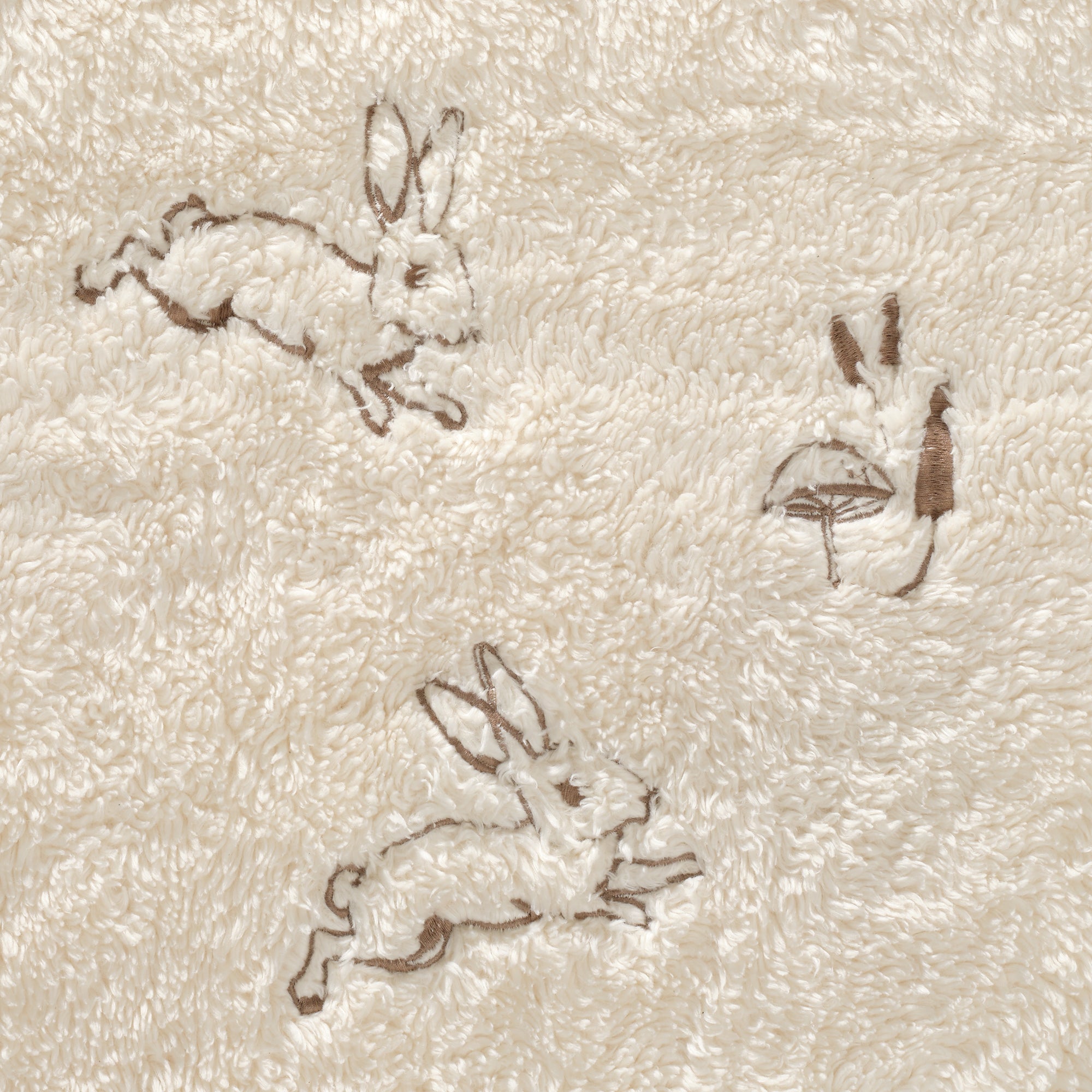 Signature Organic Bunny Coverlet Baby Blanket by Lambs & Ivy