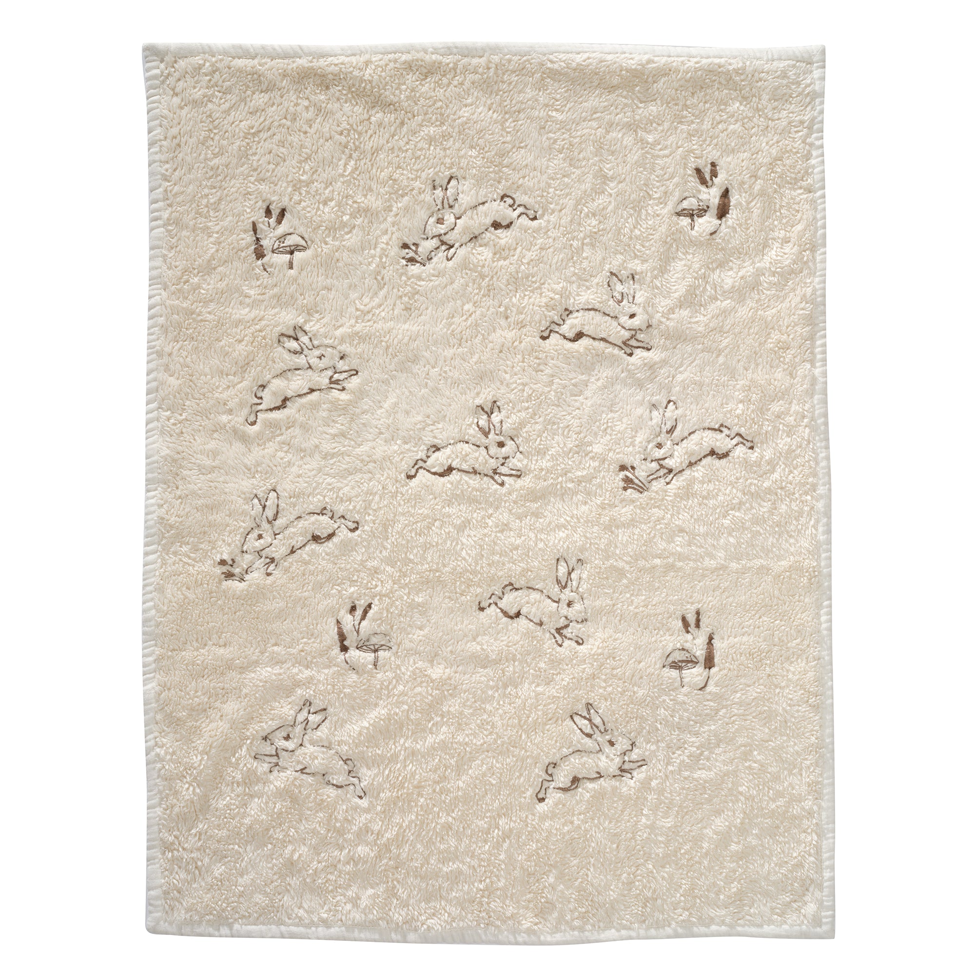 Signature Organic Bunny Coverlet Baby Blanket by Lambs & Ivy