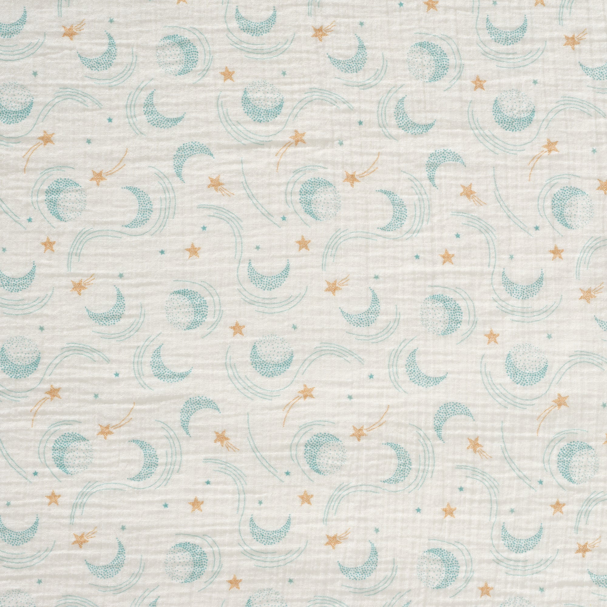 Signature Organic Cotton Celestial Fitted Crib Sheet by Lambs & Ivy