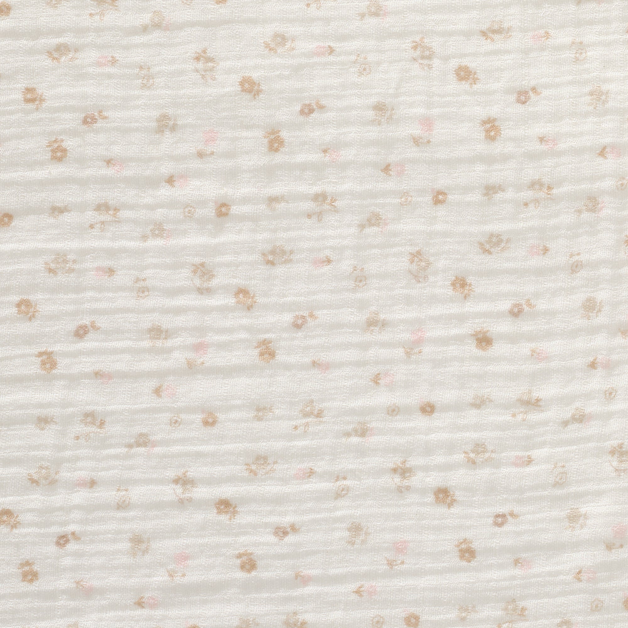 Signature Organic Cotton Floral Fitted Crib Sheet by Lambs & Ivy