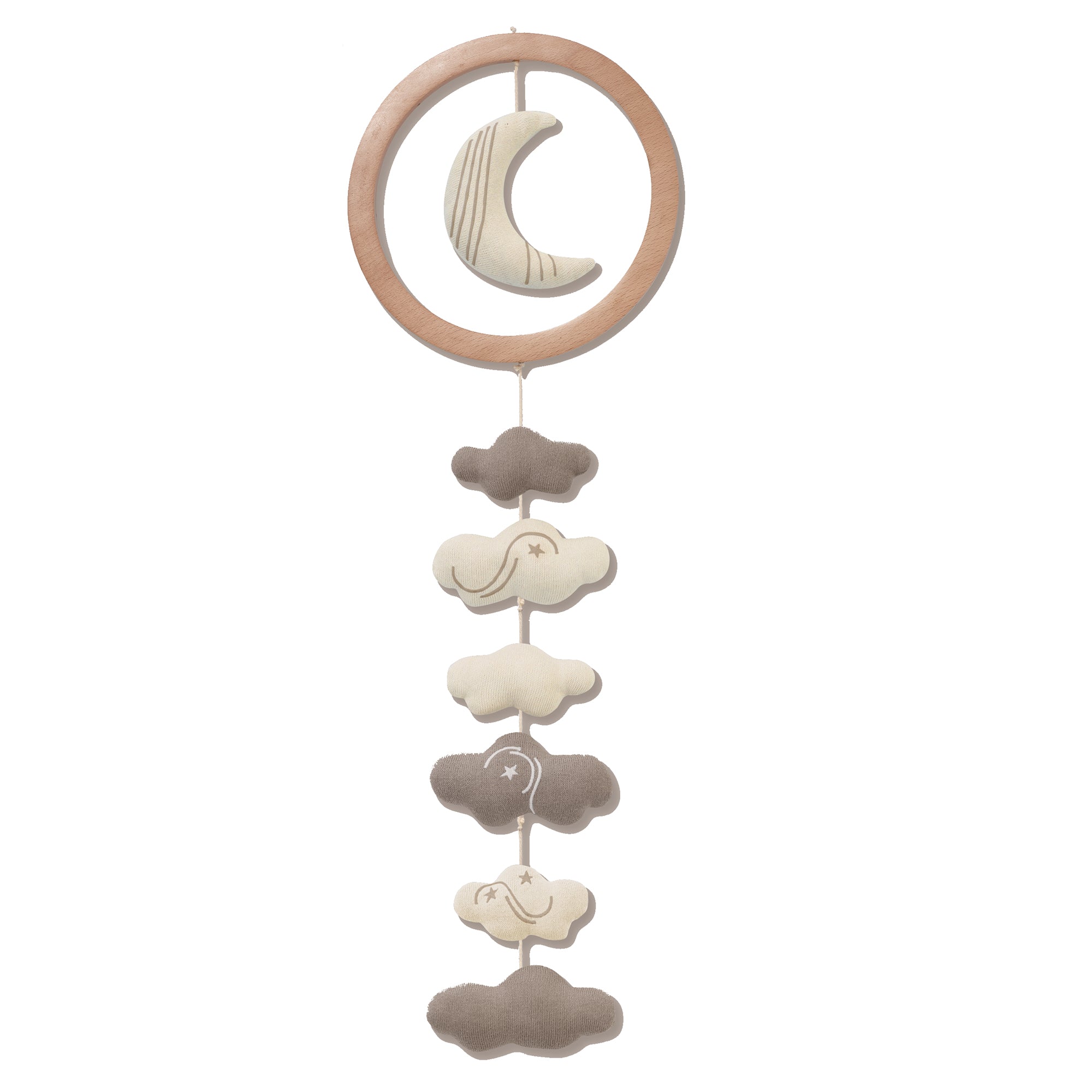 2-n-1 Organic Celestial Musical Baby Crib Mobile by Lambs & Ivy