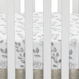 Painted Forest Cotton Fitted Crib Sheet by Lambs & Ivy