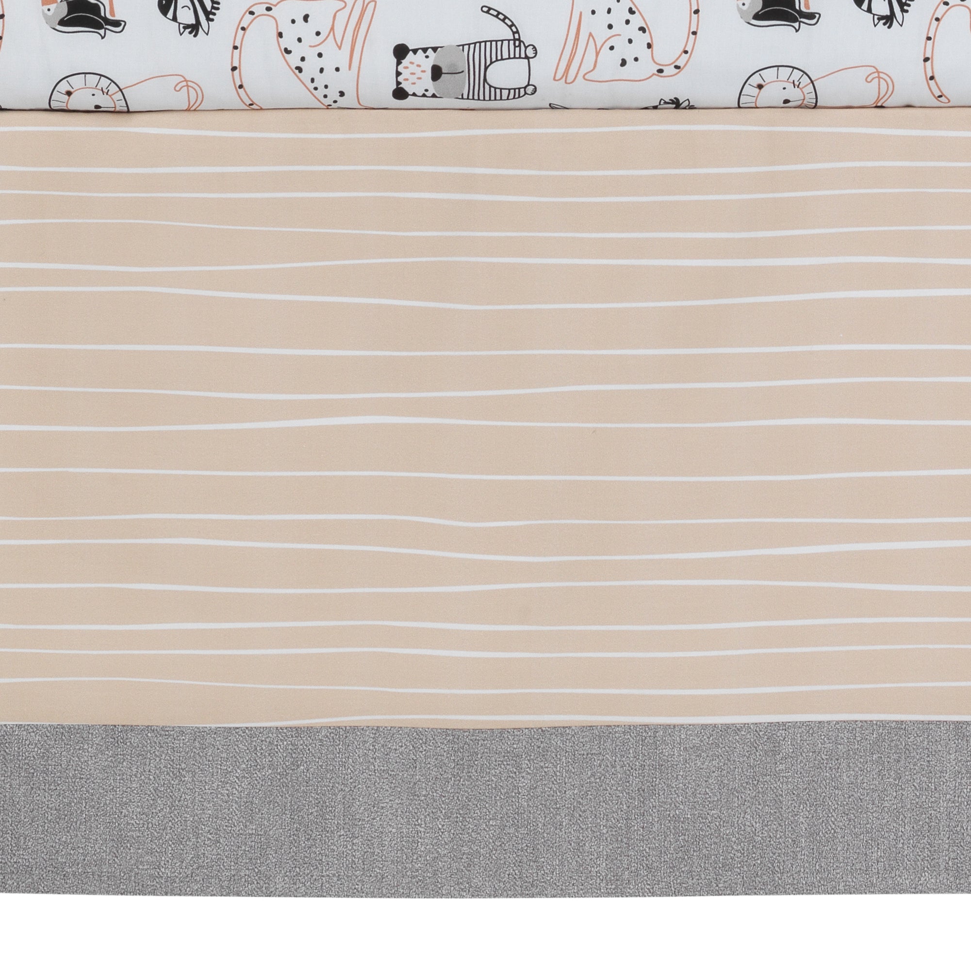 Patchwork Jungle 5-Piece Crib Bedding Set by Lambs & Ivy