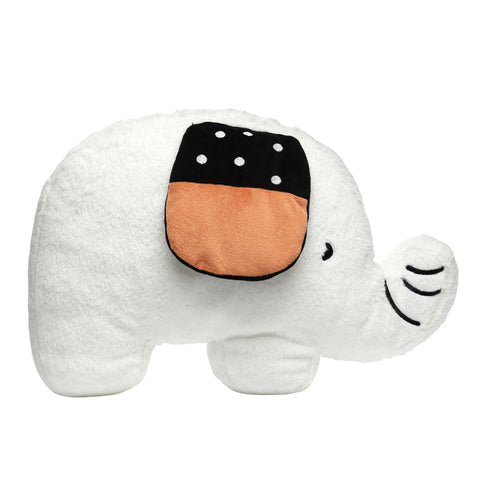 Patchwork Jungle Elephant Pillow Plush by Lambs & Ivy