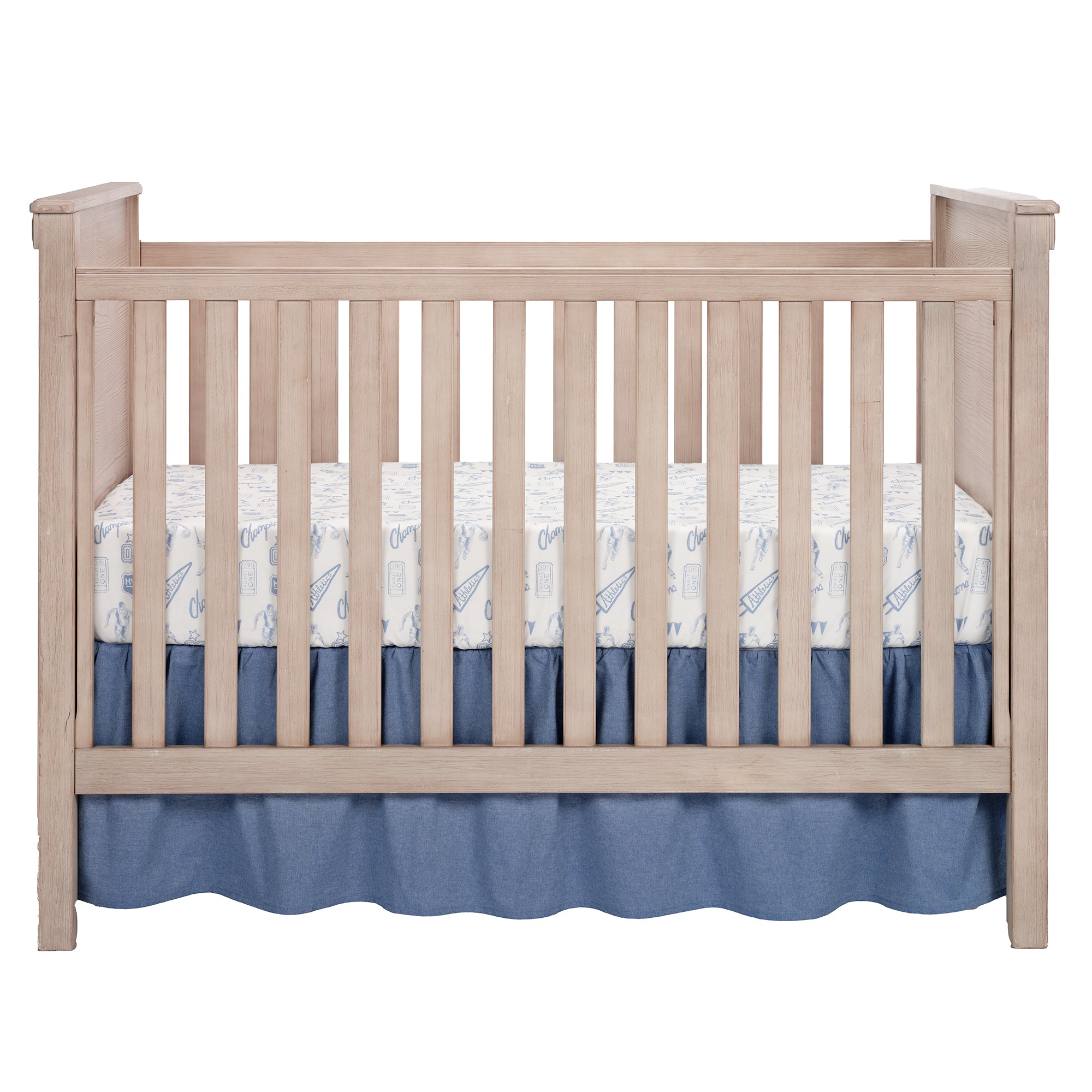 Pep Rally Cotton Fitted Crib Sheet by Lambs & Ivy