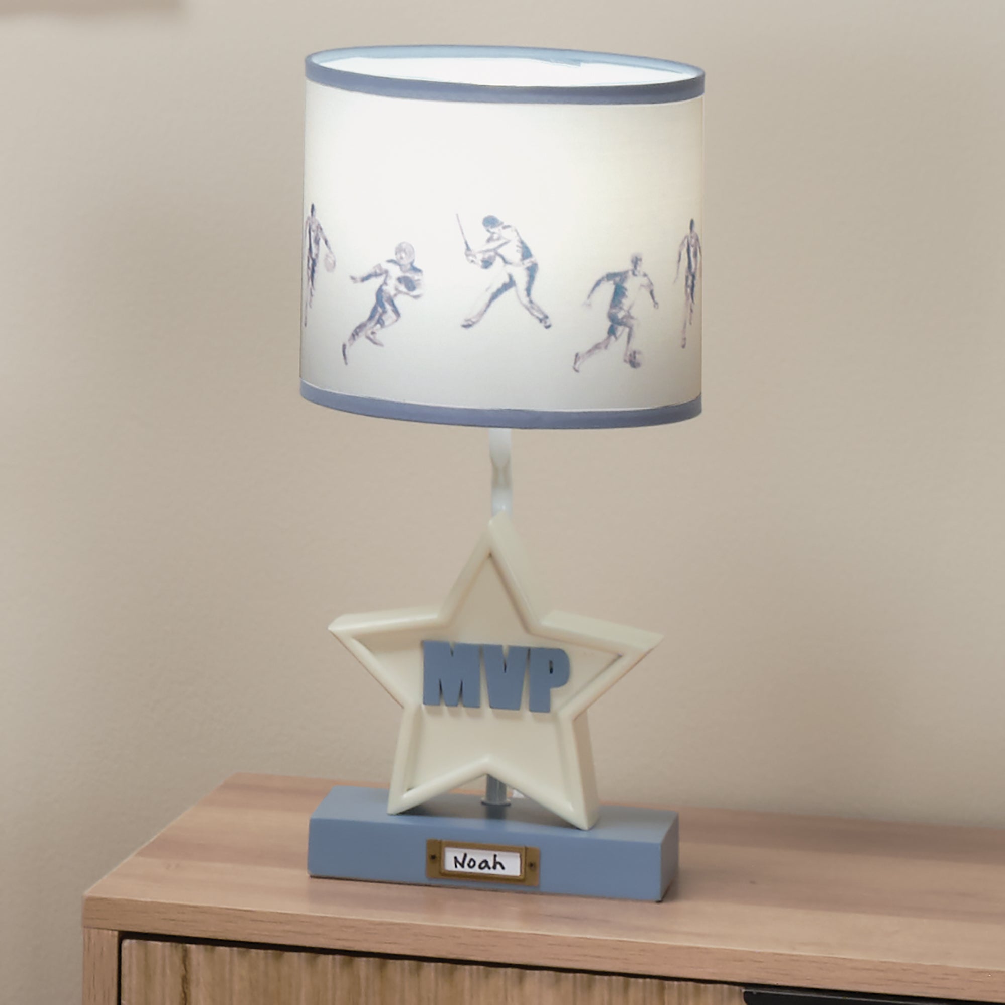 Pep Rally Lamp with Shade by Lambs & Ivy