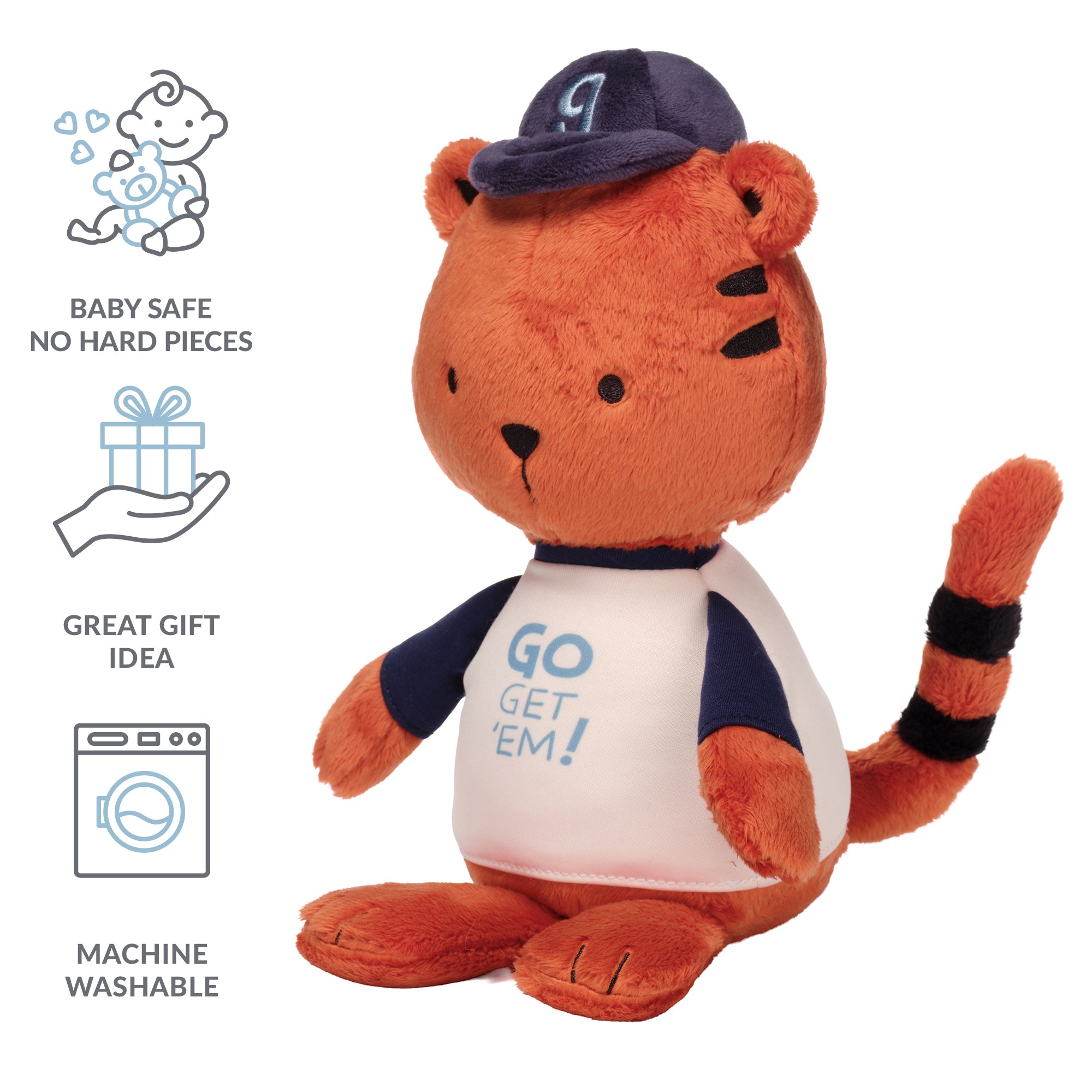 Pep Rally Plush Tiger Tommy by Lambs & Ivy