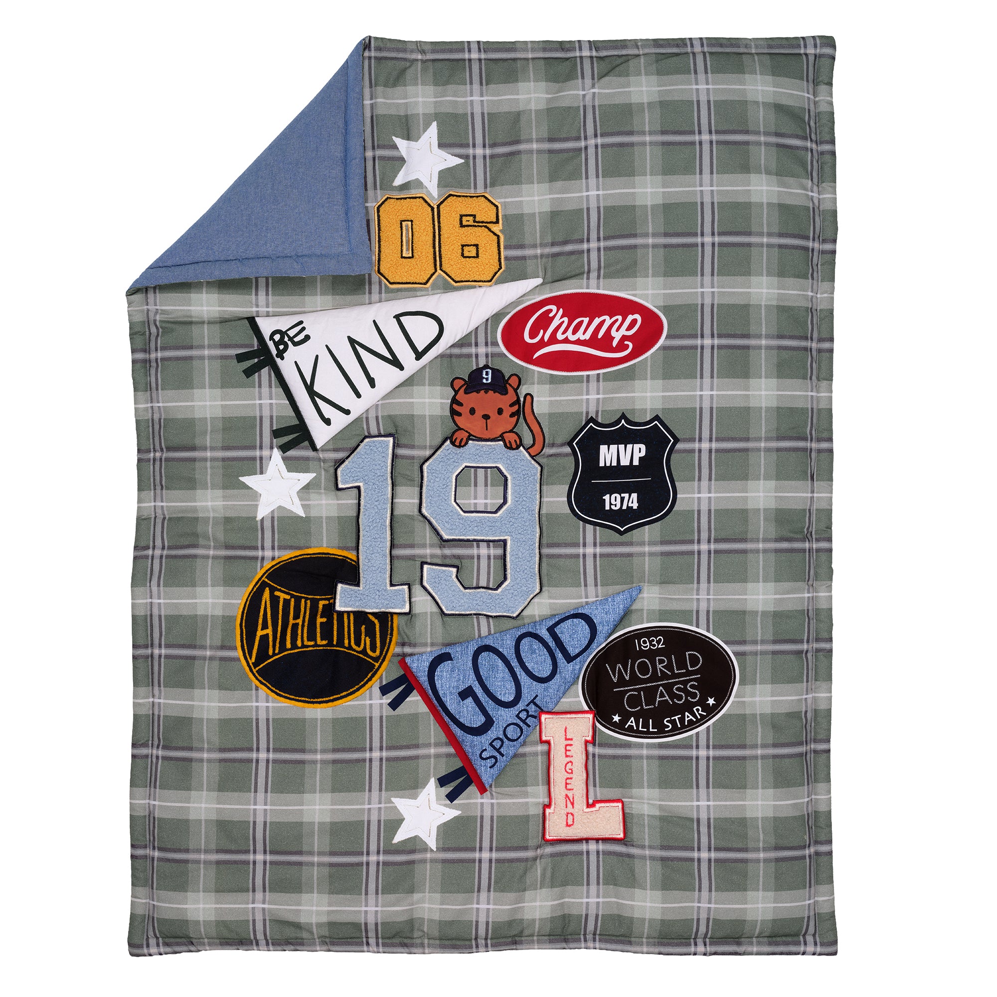 Pep Rally 3-Piece Crib Bedding Set by Lambs & Ivy