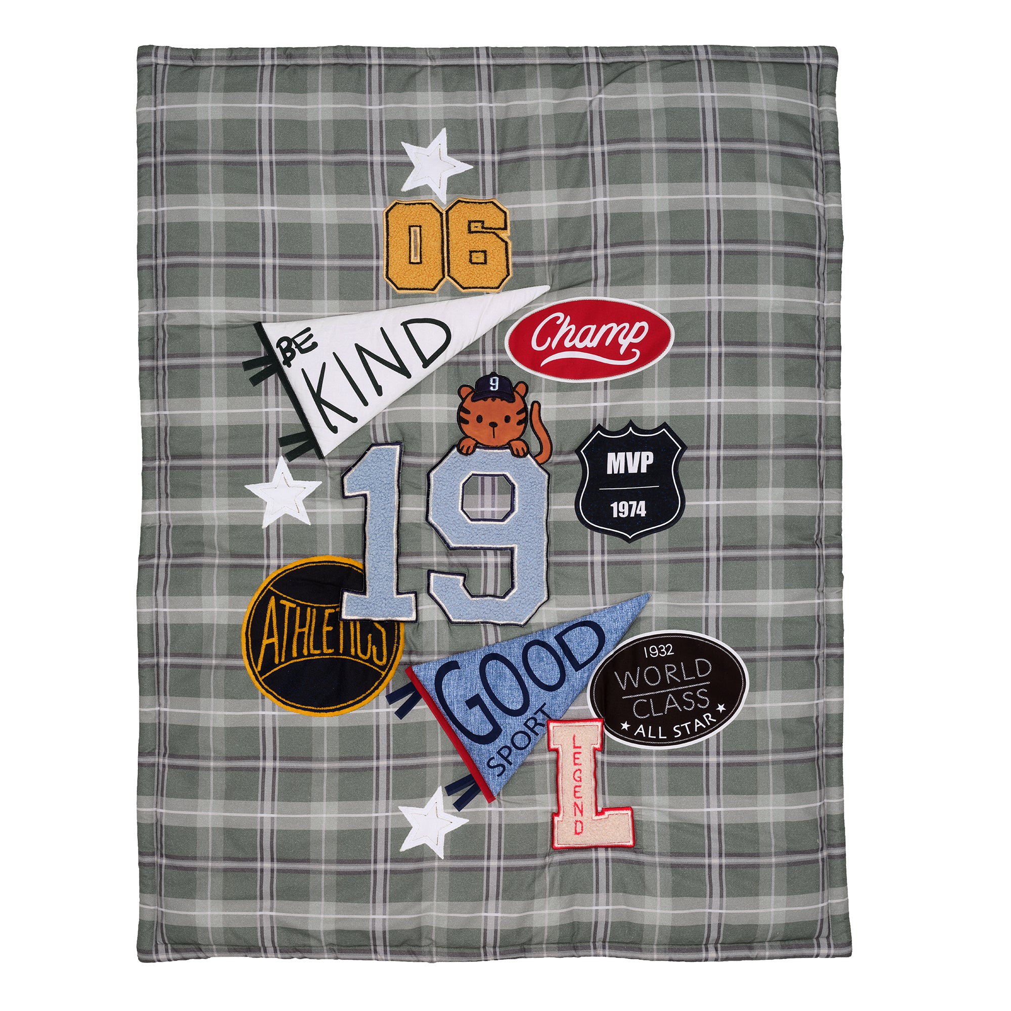 Pep Rally 3-Piece Crib Bedding Set by Lambs & Ivy