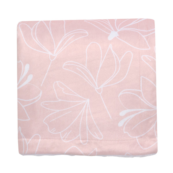 Petals Baby Blanket by Lambs & Ivy