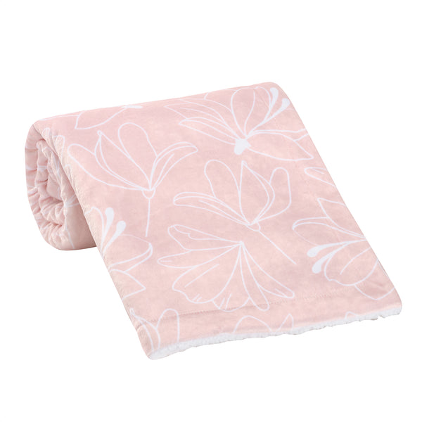 Petals Baby Blanket by Lambs & Ivy