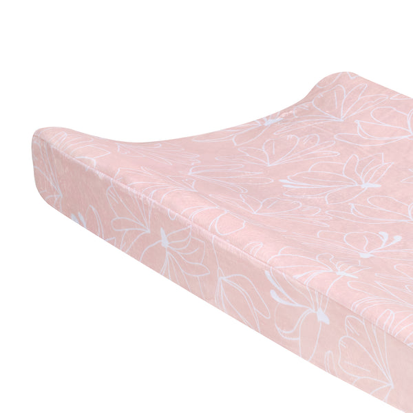 Petals Changing Pad Cover by Lambs & Ivy