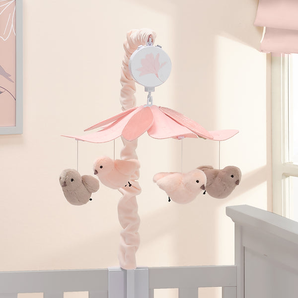 Petals Musical Baby Crib Mobile by Lambs & Ivy