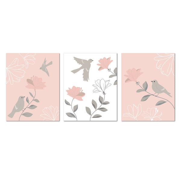 Petals Unframed Wall Art by Lambs & Ivy