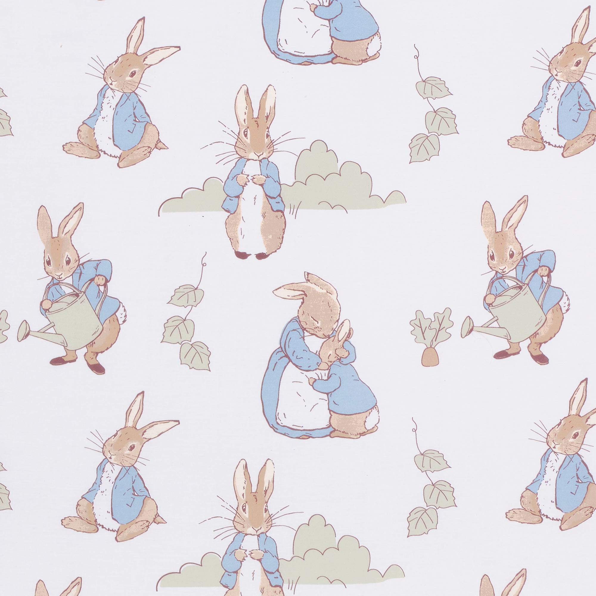 Peter Rabbit Cotton Fitted Crib Sheet by Lambs & Ivy