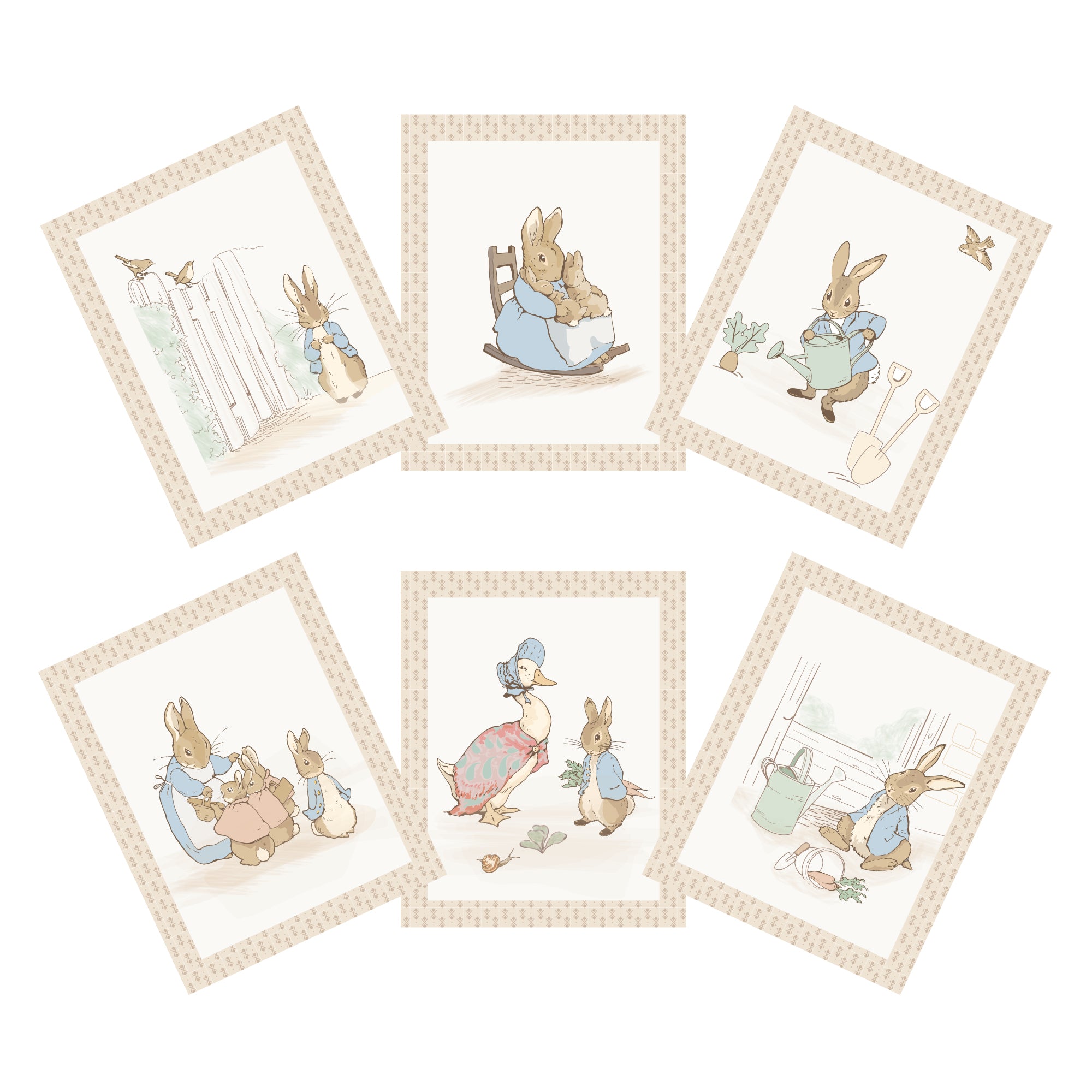 Peter Rabbit Unframed Wall Art by Lambs & Ivy