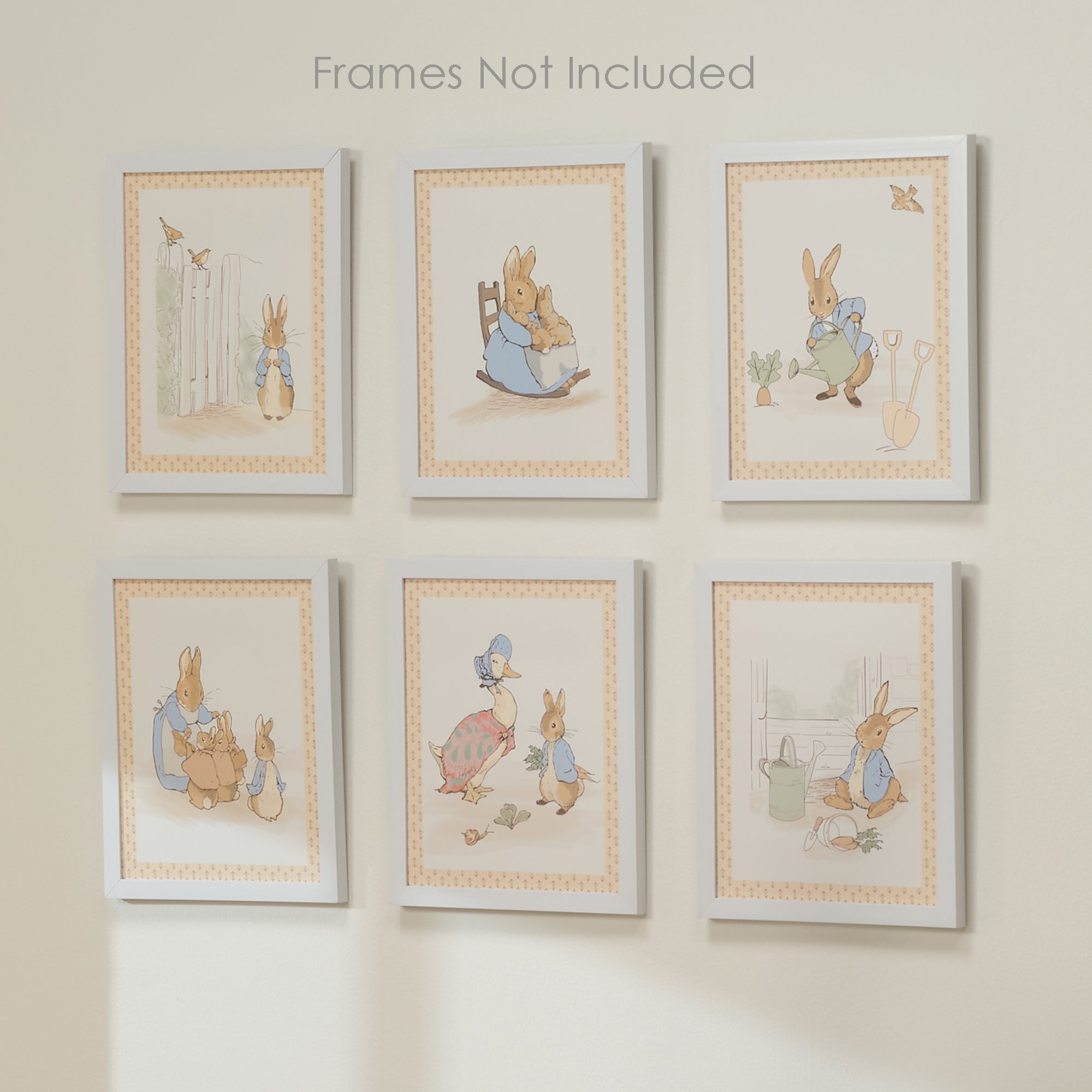 Peter Rabbit Unframed Wall Art by Lambs & Ivy