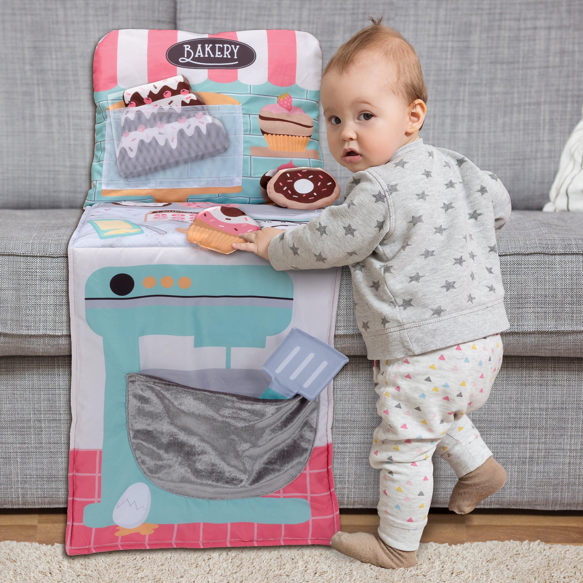 Interactive Bakery Pillow Play Set by Lambs & Ivy